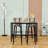 Bar Table Set with 4 Bar Stools
