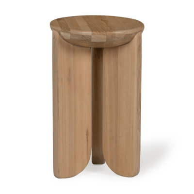 Satine Solid Wood End Table