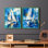 NAUTICAL Series CLxxviii - reproduction encadrée de qualité supérieure - prête à être accrochée - aucun clou requis - aucun clou requis