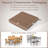 Outdoor Chair Cushion Set of 4 Waterproof Fade-Resistant Olefin Seat Cushions-93109296