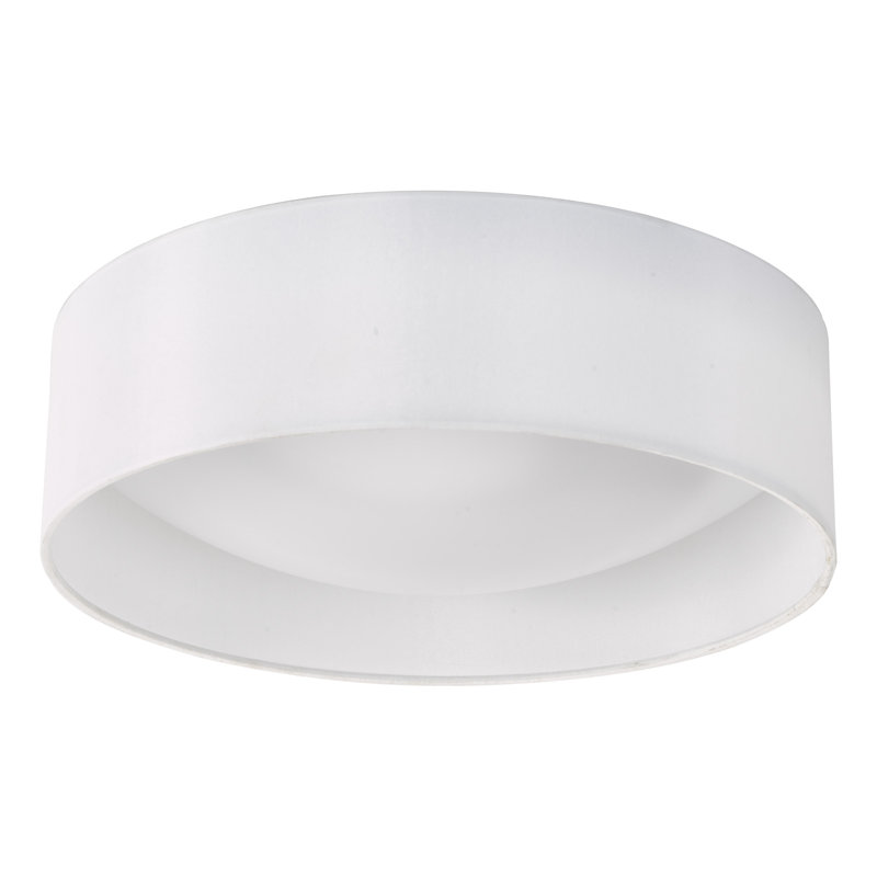 Prabhat Plastic Flush Mount, White