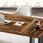Bureau de direction en bois de 70,86 pouces, grand bureau d'ordinateur avec plateau de table épaissi et base en bois pour le bureau personnel-1078176770-1101691260