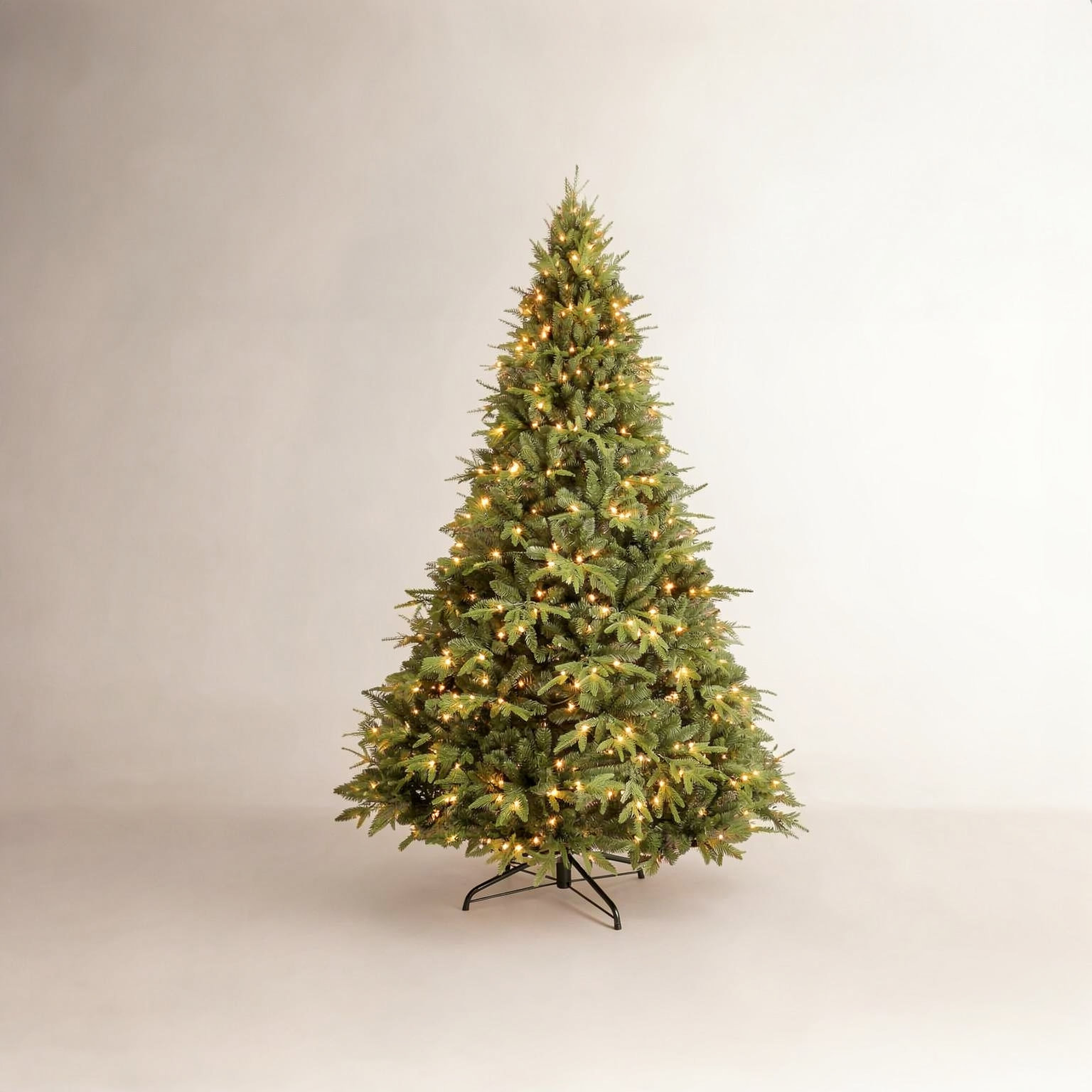 Pre-Lit Spruce Christmas Tree, 6.5"H