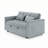 54.33 Inch Versatile Foldable Sofa Bed-123054101