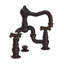 Chesterfield Bathroom Bridge Faucet with Drain Assembly-151017122