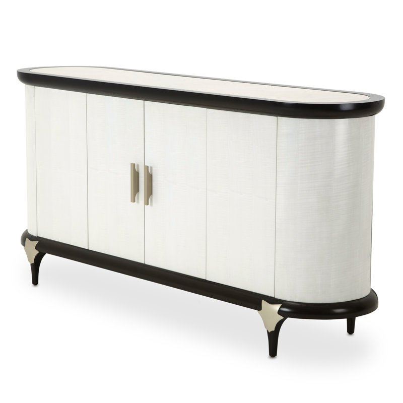 Paris Chic Sideboard with Drawer and Cabinets