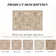Elaine Machine Washable Vintage Area Rug With Non-Slip Backing