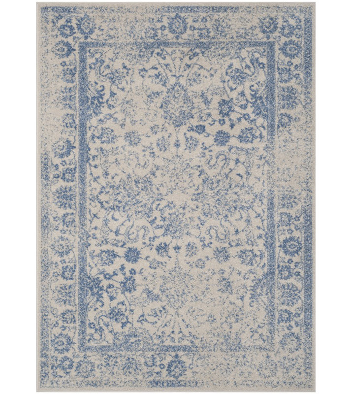 Olius Performance Floral Rug, Rectangle 8' x 10'