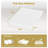Felstead 5 in. Gel Memory Foam-1892924249
