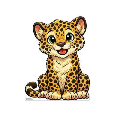 Caricature de jaguar (école biblique de vacances)