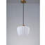 Luminaire suspendu vert en verre rayé-1203750142-1203750143