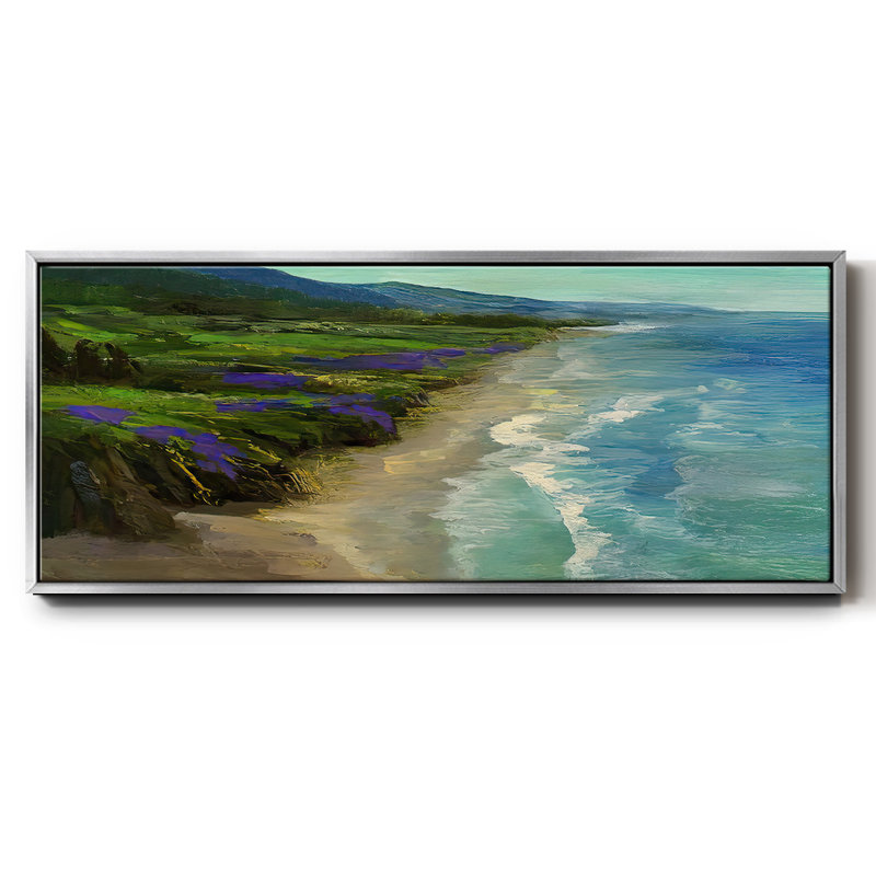 Montara Beach- Framed Canvas