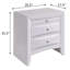 Table de chevet avec 2 tiroirs-557334818