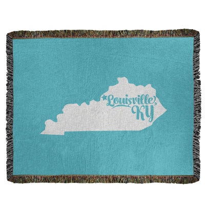 Jeté en coton tissé louisville kentucky