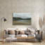  «Misty River Valley» par Haley Knighten, art mural en verre acrylique, 36 po x 24 po