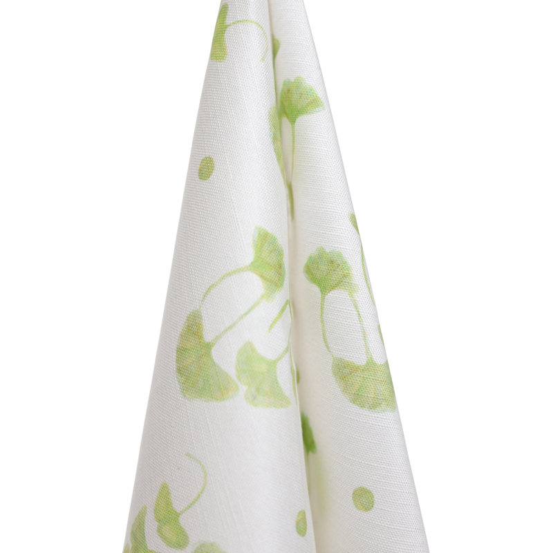 Ginkgo Square Pillow Cover & Insert, 22"H x 22"W