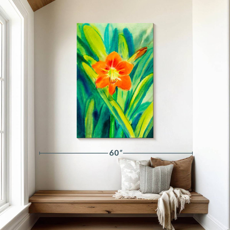 Harnek Amaryllis, 45" H x 30" W