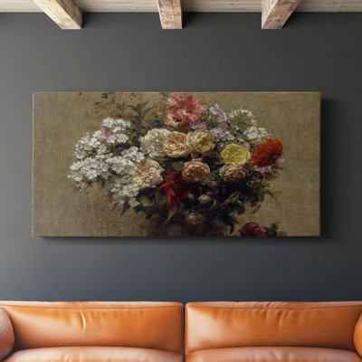 Botanical Series-CDXI- Toile tendue avec châssis - Prêt à accrocher