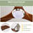52" Solid Wood Blades Ceiling Fan With Light With Remote Control, Noiseless Reversible Motor, 6 Speed ,3 Color , For Patio Living Room, Bedroom, Indoor.(Stain Nickel + Walnut )-763222157-763222192