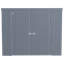 Remise de rangement Elite en acier, 8 x 4, anthracite-72275178