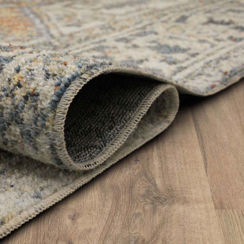 Floral Indoor Rug, Rectangle 7'10" x 10'
