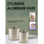 Vase en aluminium argenté Mercer41-290926737
