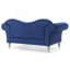 Causeuse bleue élégante pour deux-1871866466