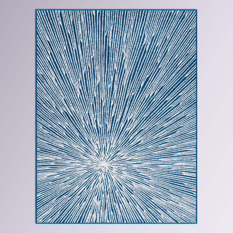 Brielee Performance Abstract Rug, Rectangle 4'5" x 6'5"