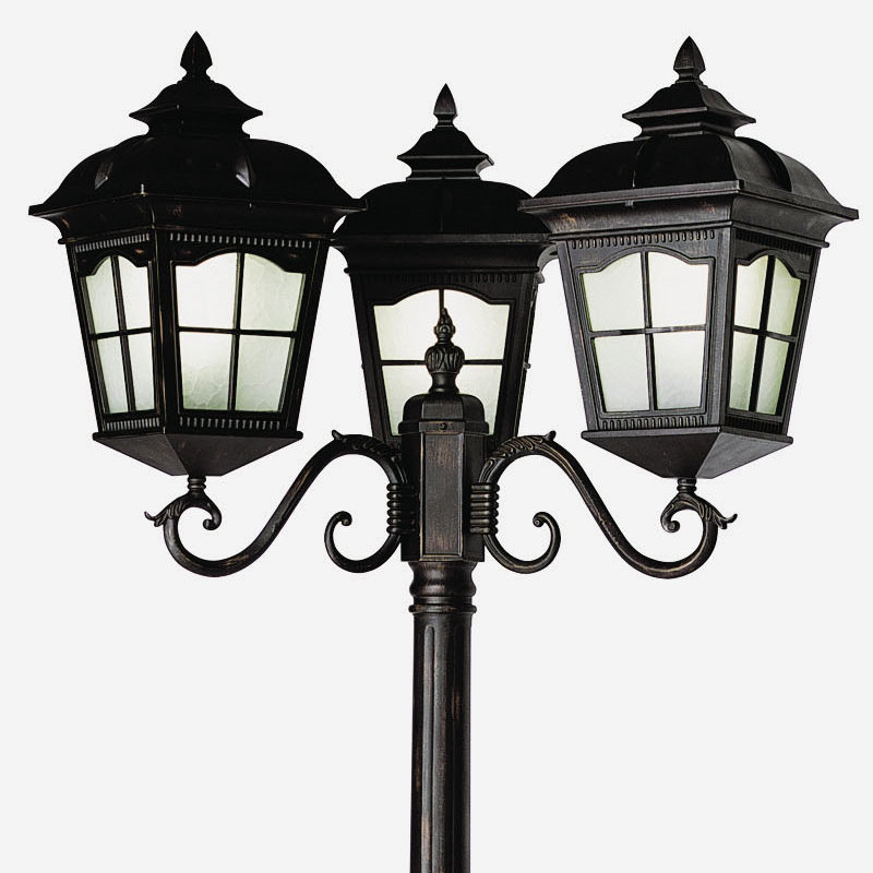 Robertson Water Lamp Post (Full), Black
