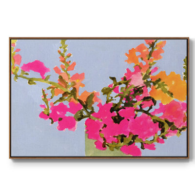 Toile de qualité supérieure saturée Spring Blooms II - prête à être accrochée