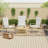 21" x 38" Outdoor Chair Cushion with Ties and Loop-1822053728