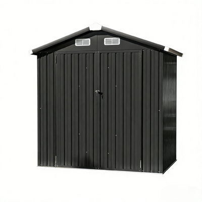 6 ft.W x 4 ft.D Metal Storage Shed