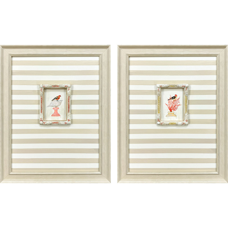 Underwater Collage II Framed Art