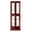 Armoire d'angle Curio