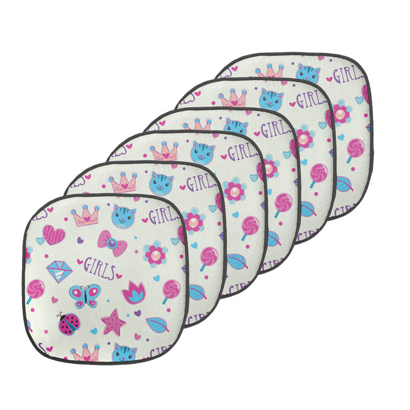 Coussin de siège amusant Funny Doodle