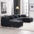 Chenille noir est en rupture de stock