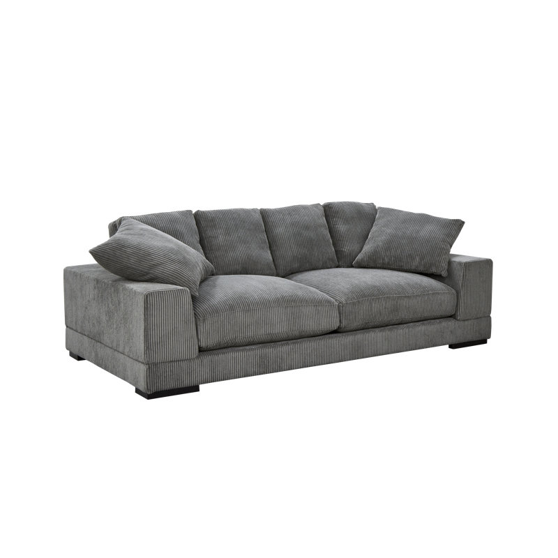Lonsdale Sofa, Gray Corduroy