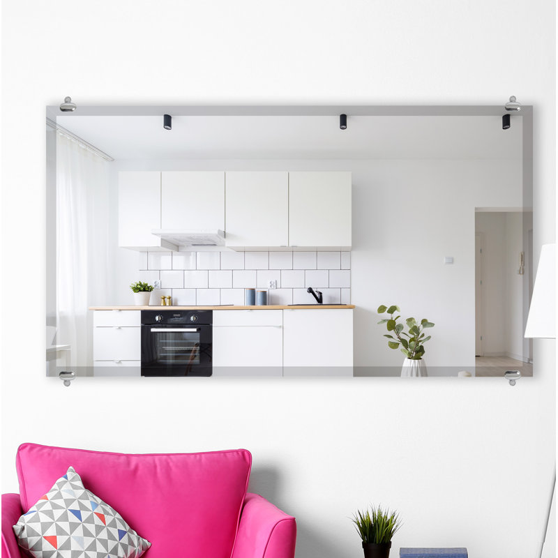 Miroir biseauté sans cadre Mansell, H 36 po x l 68 po