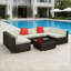 Ensemble de canapé modulaire de patio