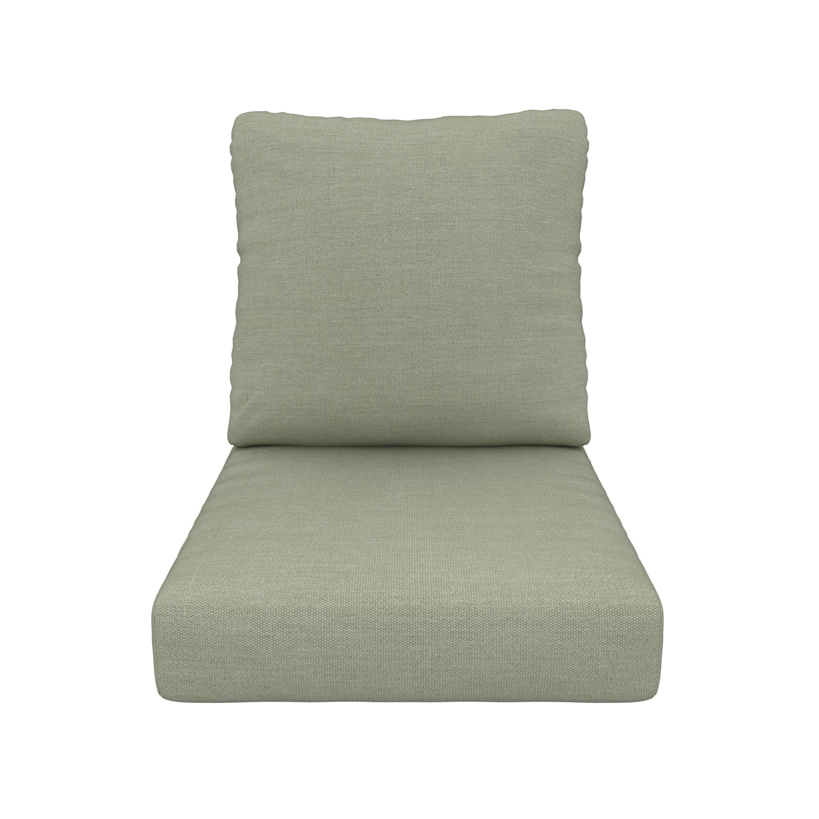 Amala 22" Sunbrella® Seat and Back Cushion, Sunbrella Canvas Seasalt