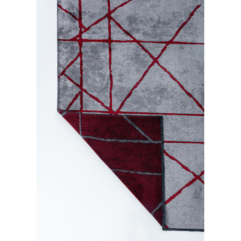 Rapture Abstract Area Rug, Rectangle 6'7" x 9'10"