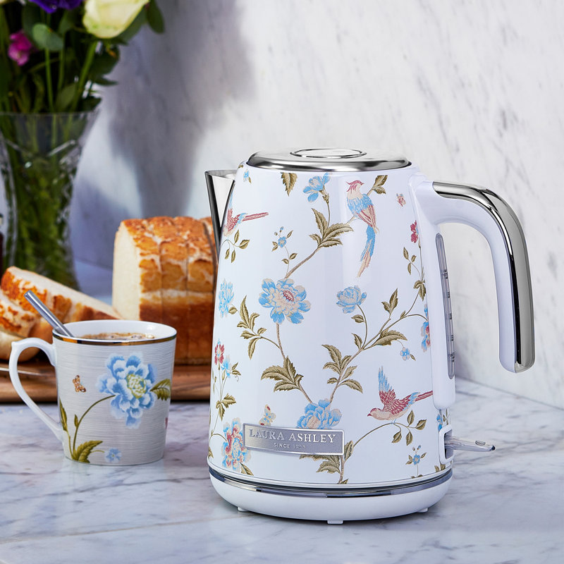 VQ Laura Ashley Jug Kettle, White