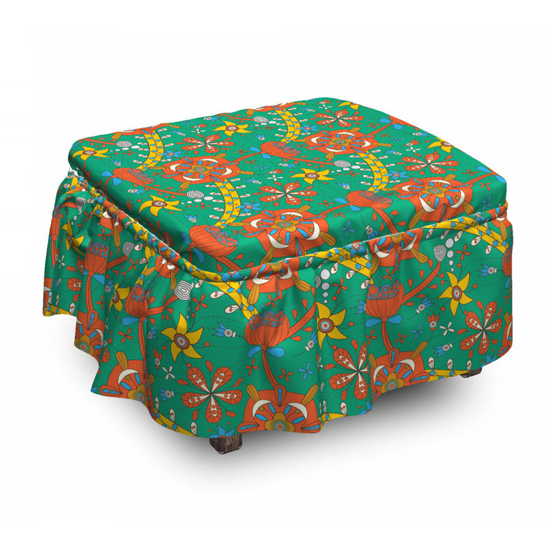 Housse pour repose-pieds de la nature des dessins