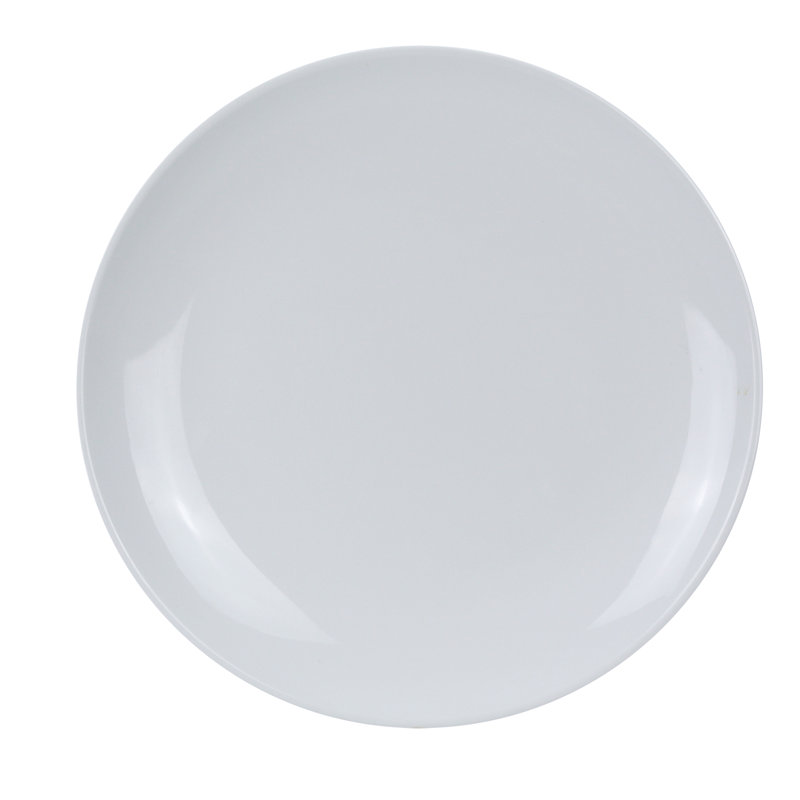  Coupe Pattern Round Melamine Appetizer Plate
