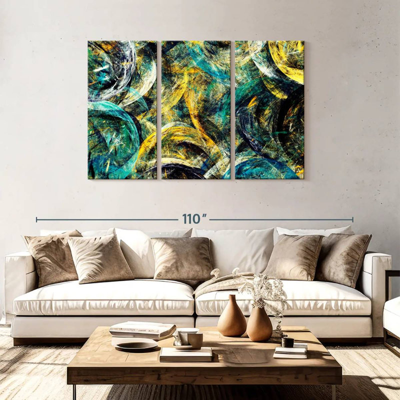 Avery Abstract Arches, 48" H x 74" W