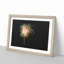 Palm Tree Fireworks - Framed Print-55578356-55578357