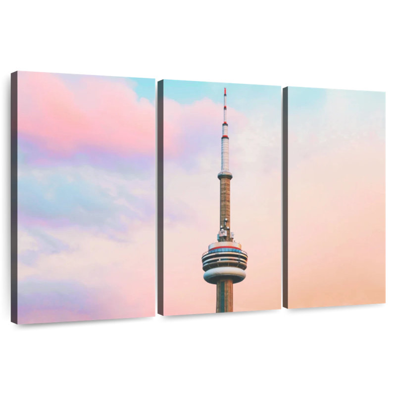 Lilie CN Tower, 20" H x 33" W