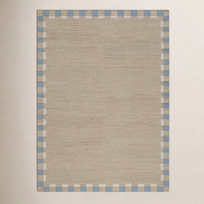 Heidi Checkered Flatweave Jute Rug