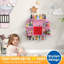 Wood Wall Organizer with Wall Baskets