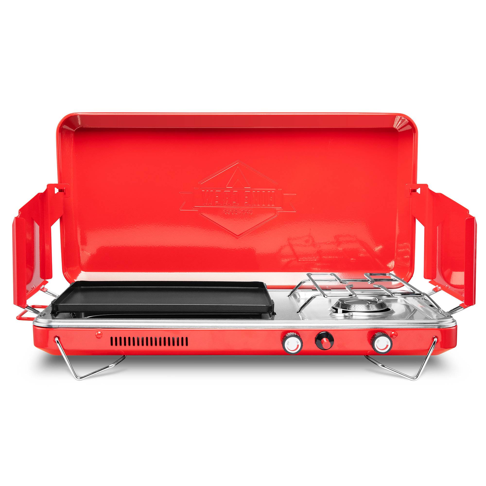 Hike Crew 2-in-1 Gas Camping Stove | Portable Propane Grill/stove Burner -  Wayfair Canada
